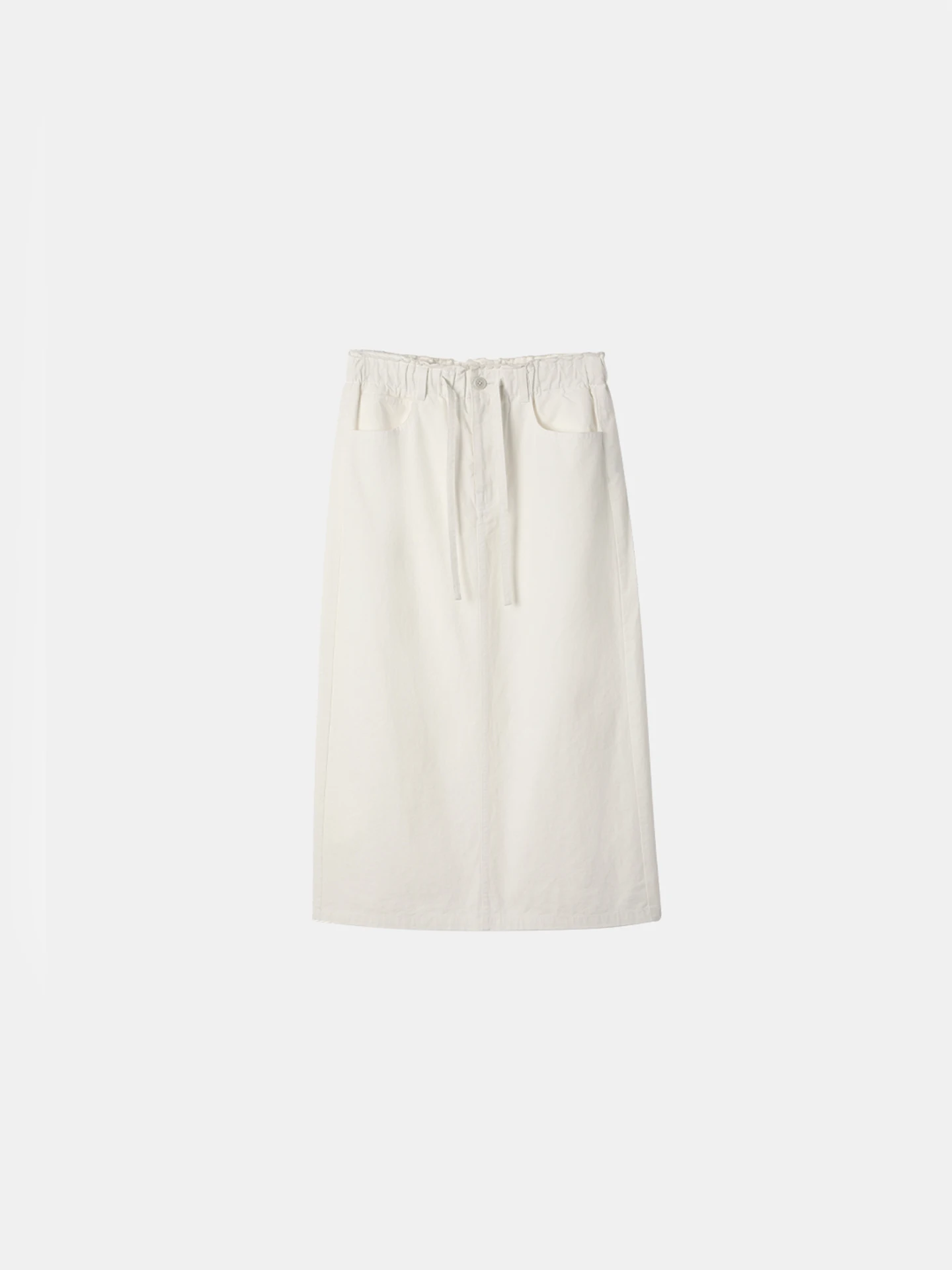 Ayuko Washed Cotton A-Line Skirt with Drawstring Pleats Elastic Waist Slimming Straight Cut Versatile Women's Skirt
Ayuko Washed Cotton A-Line Skirt with Drawstring Pleats Elastic Waist Slimming Straight Cut Versatile Women's Skirt