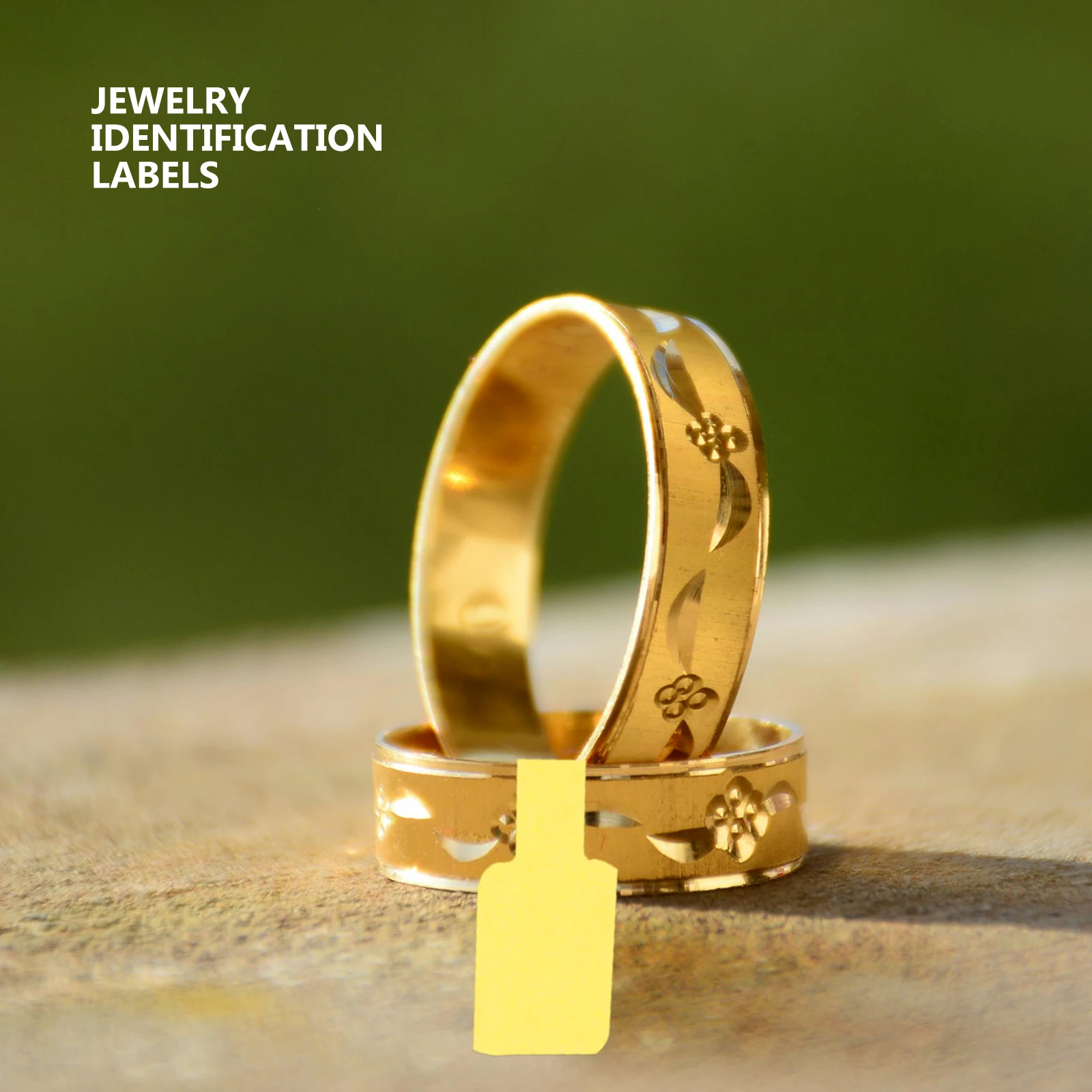 100pcs Jewelry Price Tags Adhesive Sticker Yellow Kraft Paper Large Ring Label for Necklaces Earrings Watches Bracelets Display
100pcs Jewelry Price Tags Adhesive Sticker Yellow Kraft Paper Large Ring Label for Necklaces Earrings Watches Bracelets Display