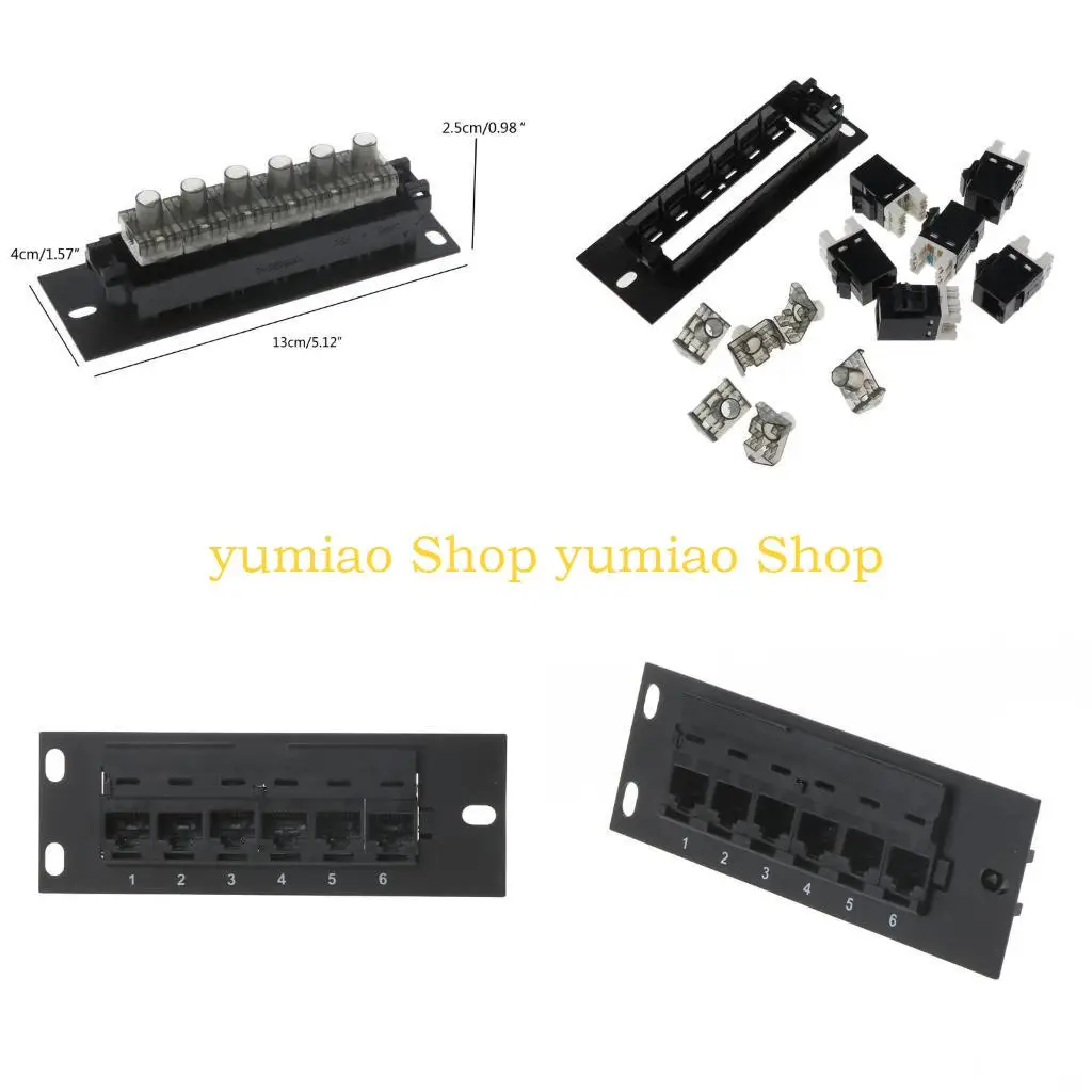 587B 6-портовая панель, неэкранированная панель для кабелей Ethernet RJ45
587B 6-портовая панель, неэкранированная панель для кабелей Ethernet RJ45