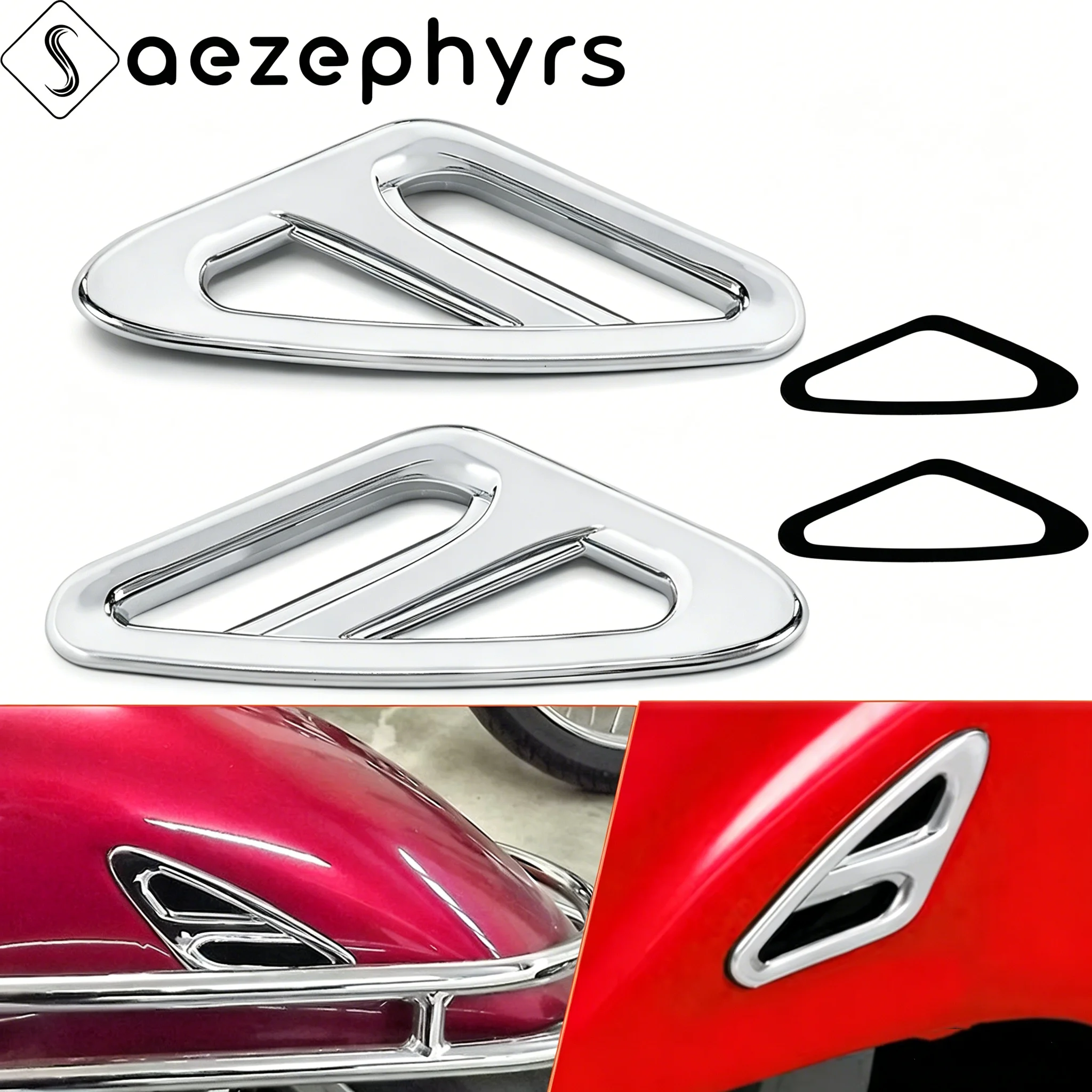 2Pcs Chrome ABS Front Fender Filler Accent Trim Cover For Honda Goldwing GL1800 2001-2017 F6B 2013-2017 Motorcycle Accessories
2Pcs Chrome ABS Front Fender Filler Accent Trim Cover For Honda Goldwing GL1800 2001-2017 F6B 2013-2017 Motorcycle Accessories