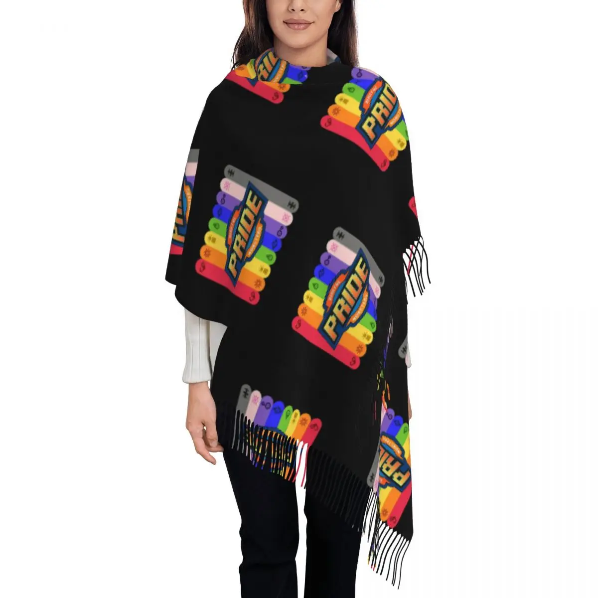 Digimon Pride шарф с кисточками, женские мягкие теплые шали и накидки, большая осенне-зимняя шаль
Digimon Pride шарф с кисточками, женские мягкие теплые шали и накидки, большая осенне-зимняя шаль