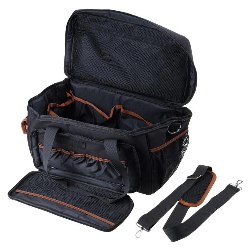 17inch Wide Mouth Tool Bag Large Capacity Tool Bags for Men Portable Home Tool Storage Handbag for Screwdriver
17inch Wide Mouth Tool Bag Large Capacity Tool Bags for Men Portable Home Tool Storage Handbag for Screwdriver
