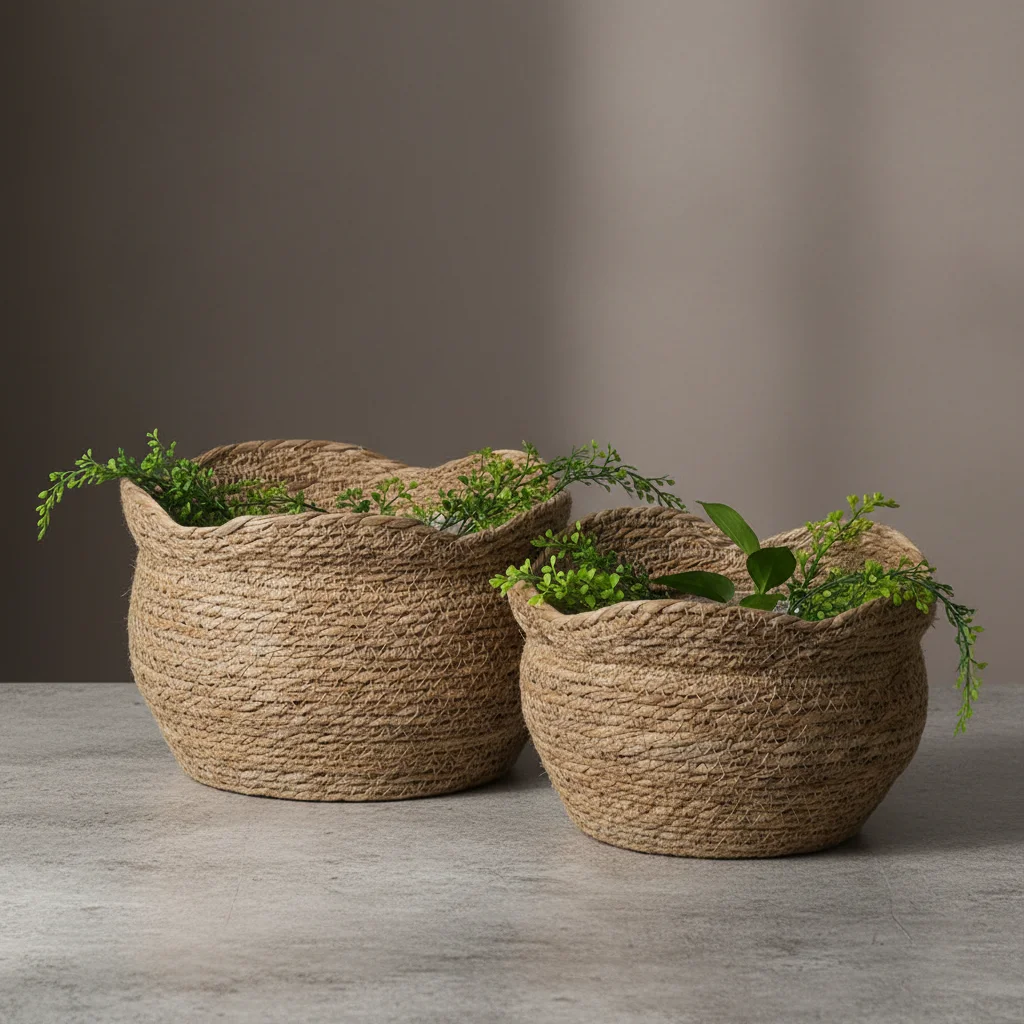 Nordic Style Woven Plant Pot Large Capacity Storage Basket for Home Decoration Storage
Nordic Style Woven Plant Pot Large Capacity Storage Basket for Home Decoration Storage