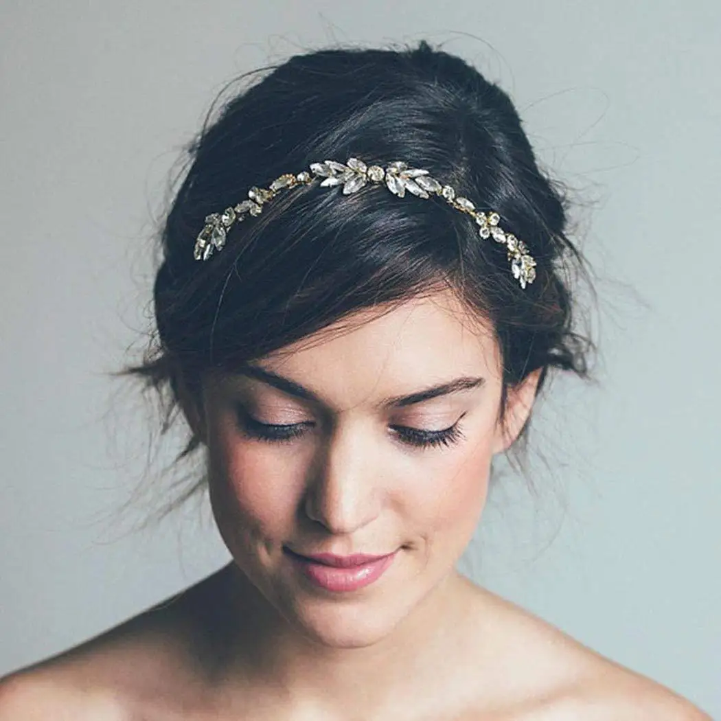 20Pcs/Lot DIY Golden Sliver Crystal Alloy Flower Modelling Headband Soft Chain Bride Head Bands Hair Styling Tools HA851
20Pcs/Lot DIY Golden Sliver Crystal Alloy Flower Modelling Headband Soft Chain Bride Head Bands Hair Styling Tools HA851