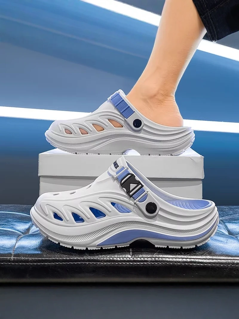 Men's Summer Outdoor Sports Beach Sandals Anti-Slip Deodorant Wear-Resistant Head Covered Slippers Thick Bottom Casual Shoes
Men's Summer Outdoor Sports Beach Sandals Anti-Slip Deodorant Wear-Resistant Head Covered Slippers Thick Bottom Casual Shoes