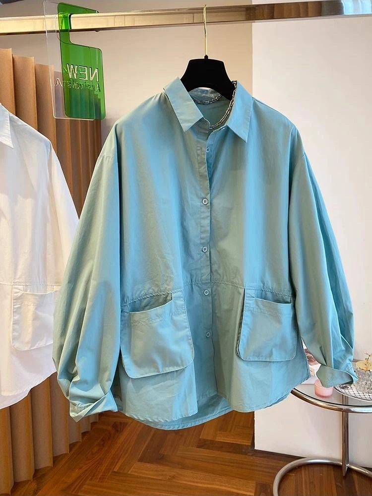 Women's Shirts Korean Style Loose Casual Shirt Fashion Design Sense Niche Long Sleeve Turndown Collar Blouses
Women's Shirts Korean Style Loose Casual Shirt Fashion Design Sense Niche Long Sleeve Turndown Collar Blouses