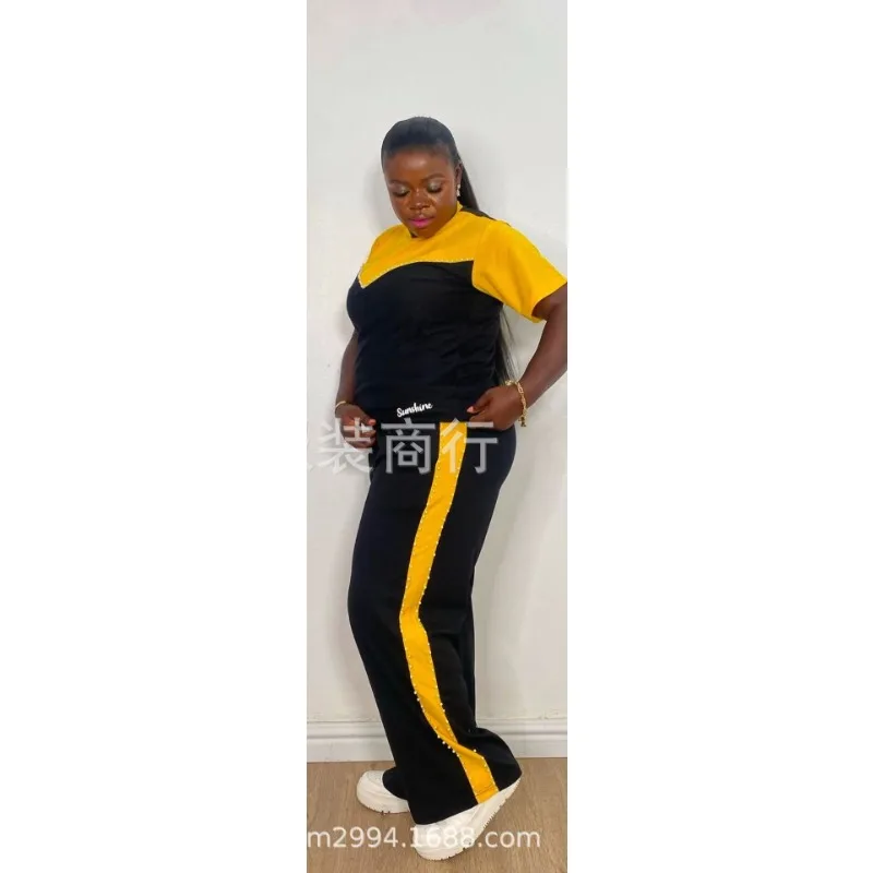 Customized Customized Customized Pants Set Women Blouse Straight Trousers Two Piece Set Shirt Tracksuit Set Dashiki African Clot
Customized Customized Customized Pants Set Women Blouse Straight Trousers Two Piece Set Shirt Tracksuit Set Dashiki African Clot