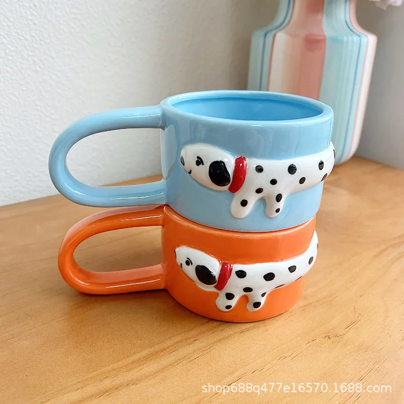 Cute hand-painted spotted dachshund ceramic mug - unique coffee cup, perfect for gifts
Cute hand-painted spotted dachshund ceramic mug - unique coffee cup, perfect for gifts