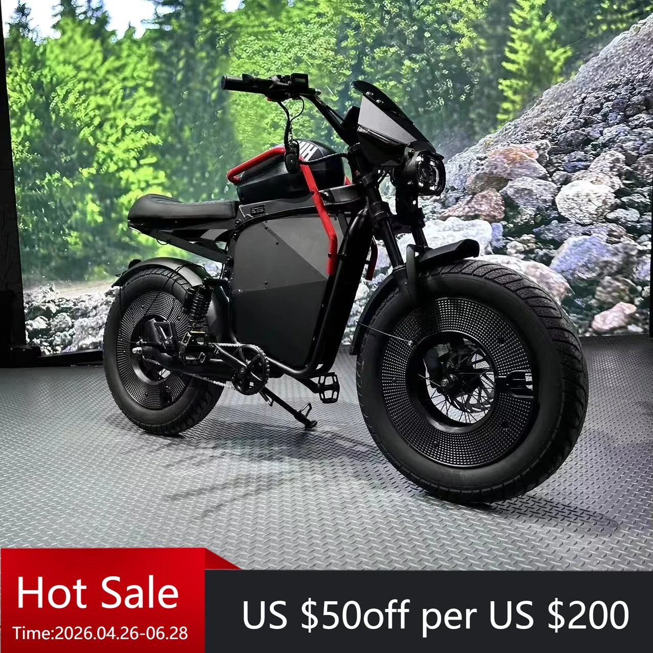 500W electric dirt bike fat tire motorcycle electric bike adult off-road
500W electric dirt bike fat tire motorcycle electric bike adult off-road