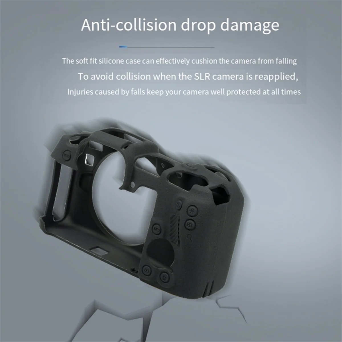 A08R Camera Protective Case Silicon Case Body Cover Protector Frame for Canon EOS R8 Camera
A08R Camera Protective Case Silicon Case Body Cover Protector Frame for Canon EOS R8 Camera