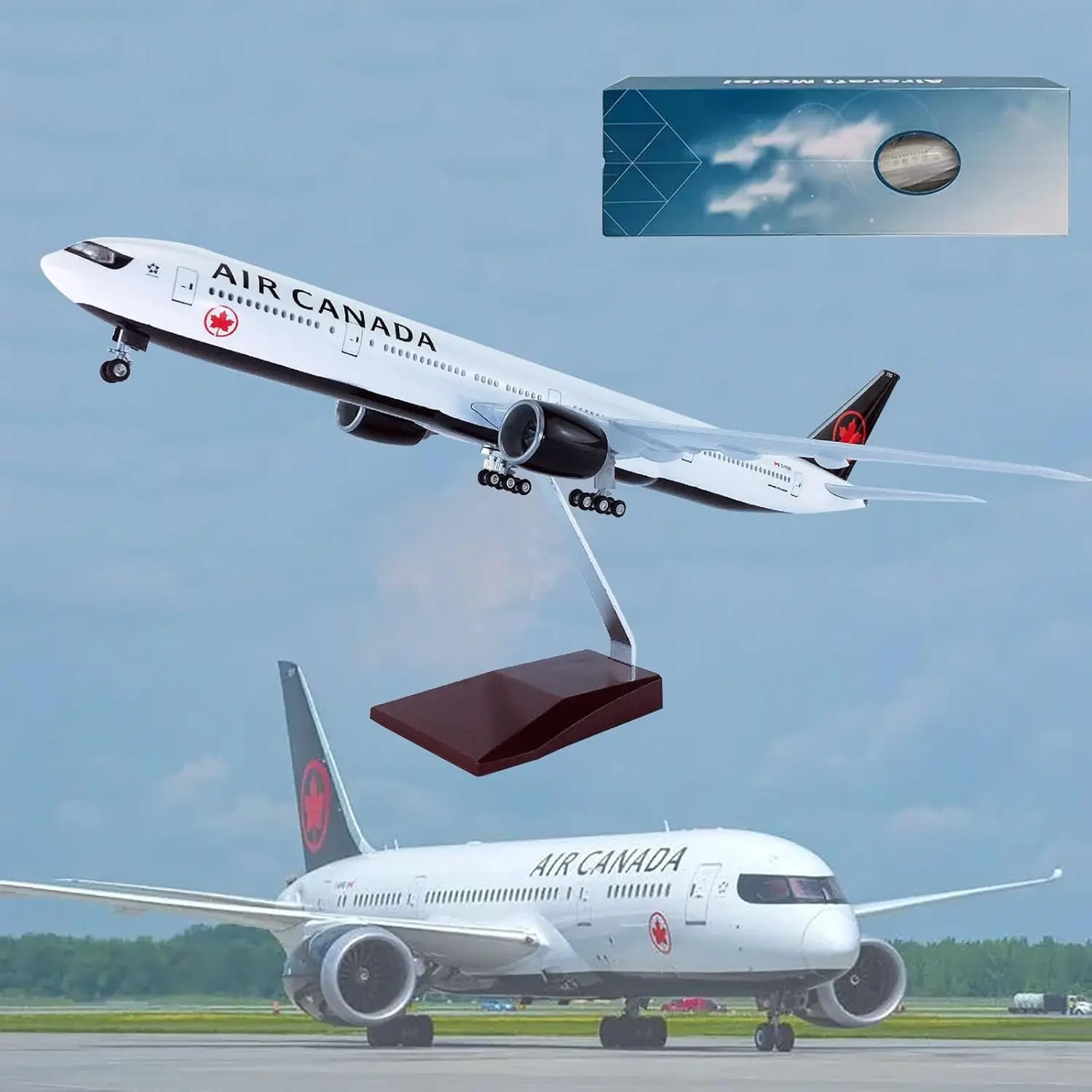 47cm Model Planes 1/157 Scale Canada Airways B777 Resin Diecast Airplane Adults Fun For Collectible Display With Lights And Base
47cm Model Planes 1/157 Scale Canada Airways B777 Resin Diecast Airplane Adults Fun For Collectible Display With Lights And Base