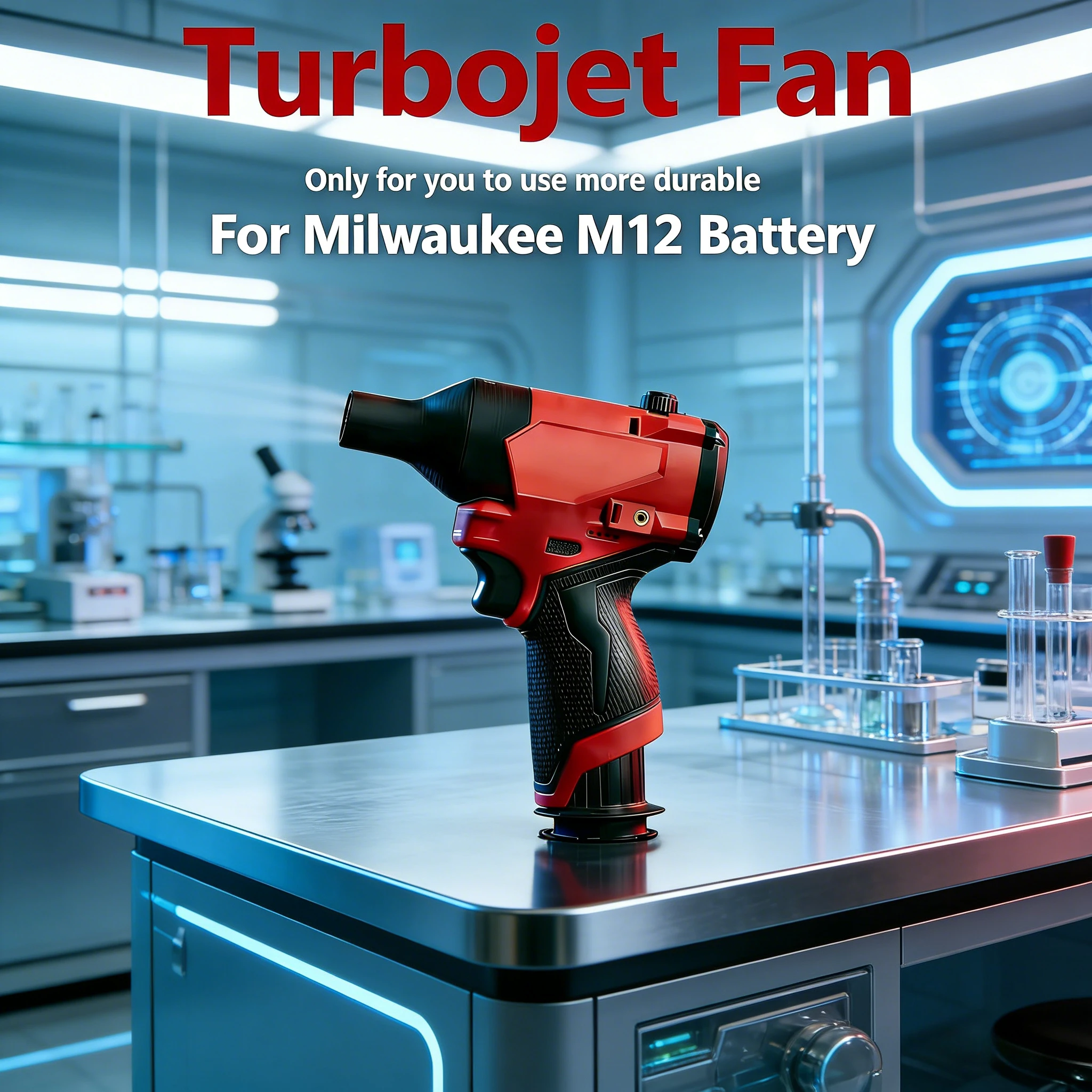 Portable High-Speed Violent Duct Turbine Fan | Brushless Air Blower for Milwaukee M12 Battery | Workshop & Car Cleaning Air Dust
Portable High-Speed Violent Duct Turbine Fan | Brushless Air Blower for Milwaukee M12 Battery | Workshop & Car Cleaning Air Dust