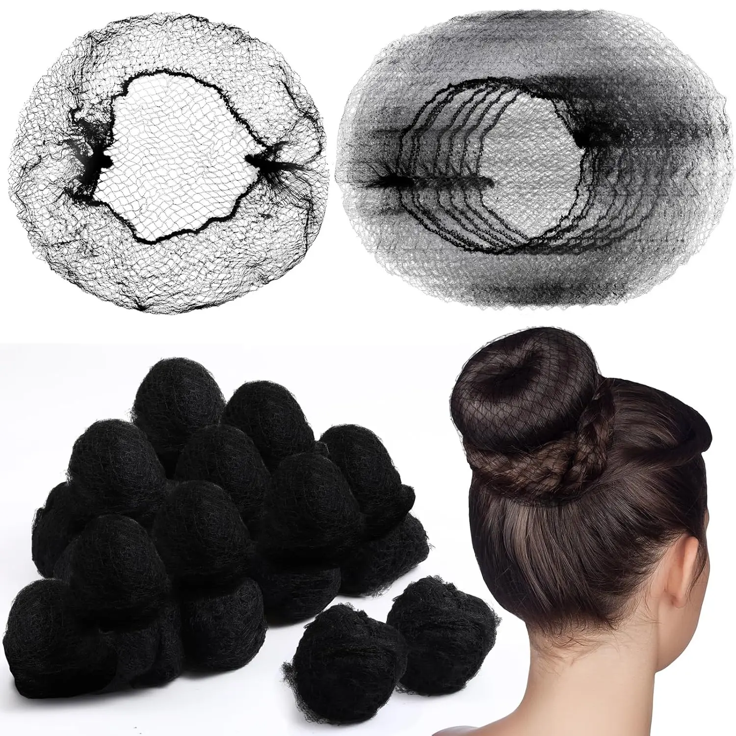 Hair Net 20Pcs Hair Nets Elasticity Invisible Elastic Mesh for Food Service, Ballet Bun, Sleeping, Women and Wig
Hair Net 20Pcs Hair Nets Elasticity Invisible Elastic Mesh for Food Service, Ballet Bun, Sleeping, Women and Wig