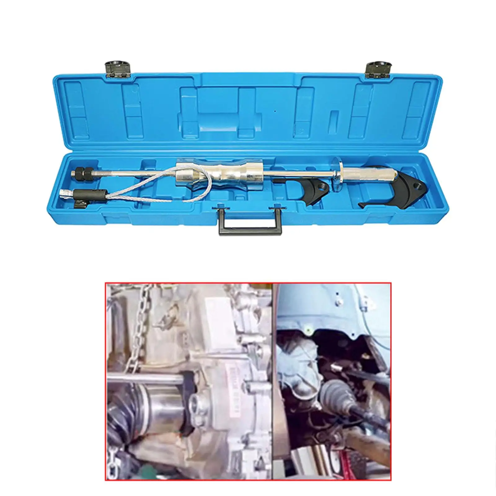 Generic CV Axle Puller Tool Front Wheel Drive Axle Half Shaft Removal Tool Kit Sturdy with Storage Box CV Joint Removal Tool
Generic CV Axle Puller Tool Front Wheel Drive Axle Half Shaft Removal Tool Kit Sturdy with Storage Box CV Joint Removal Tool