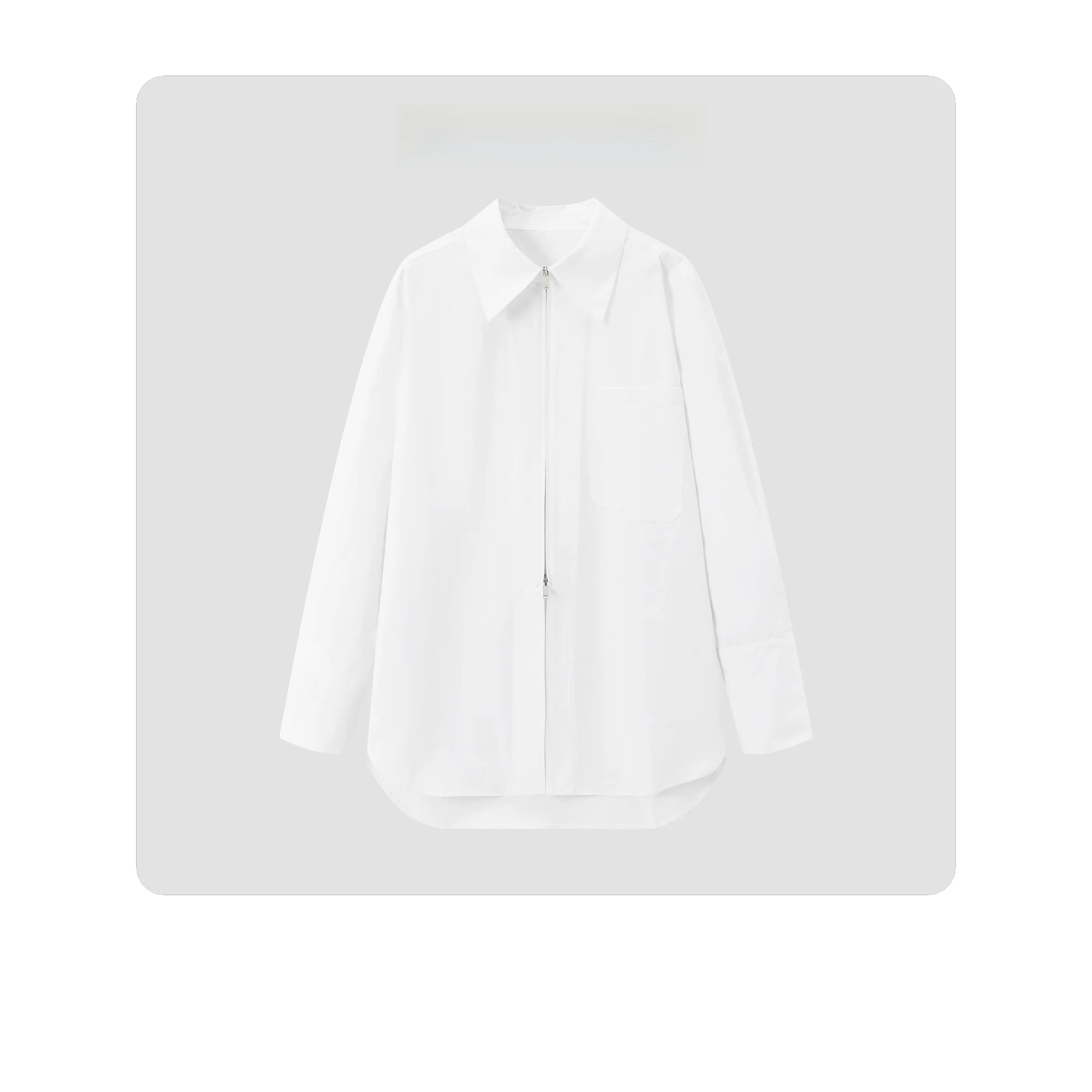 Женская асимметричная блузка-рубашка Hua Jiyan White Moonlight с воротником-стойкой, из чистого хлопка, с длинным рукавом
Женская асимметричная блузка-рубашка Hua Jiyan White Moonlight с воротником-стойкой, из чистого хлопка, с длинным рукавом