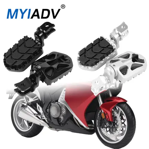 Motorcycle Foot Pegs Footrest Footpeg For Honda CB400 VTEC CB250 Hornet 250 600 CB400 Super Four VTEC CB600F CBR600F CBR1100XX