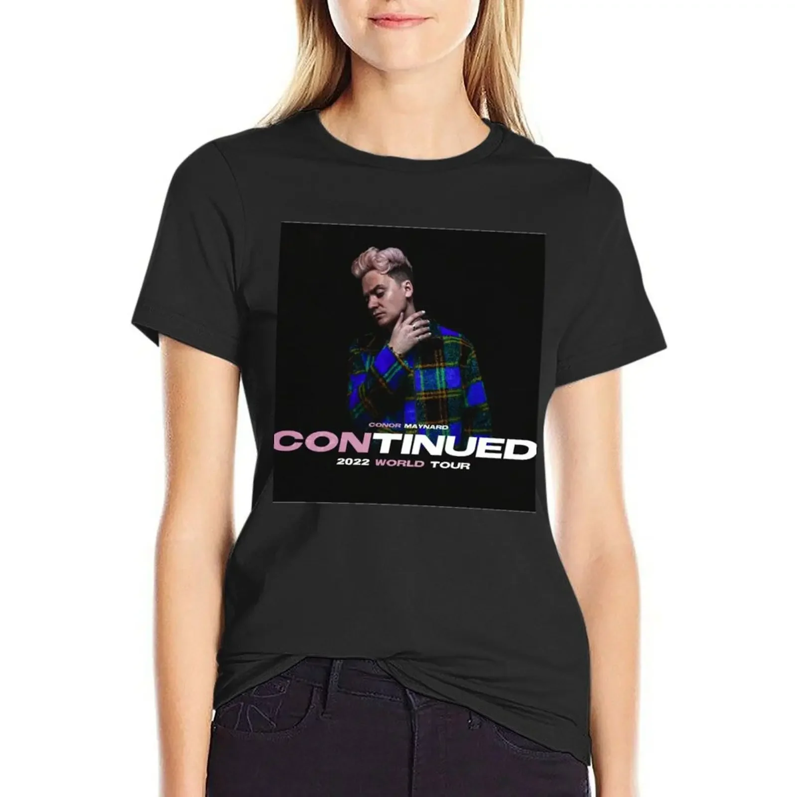 Conor Maynard Continued World Tour 2022 T-Shirt kawaii clothes vintage clothes cute tops graphic t-shirts for Women
Conor Maynard Continued World Tour 2022 T-Shirt kawaii clothes vintage clothes cute tops graphic t-shirts for Women
