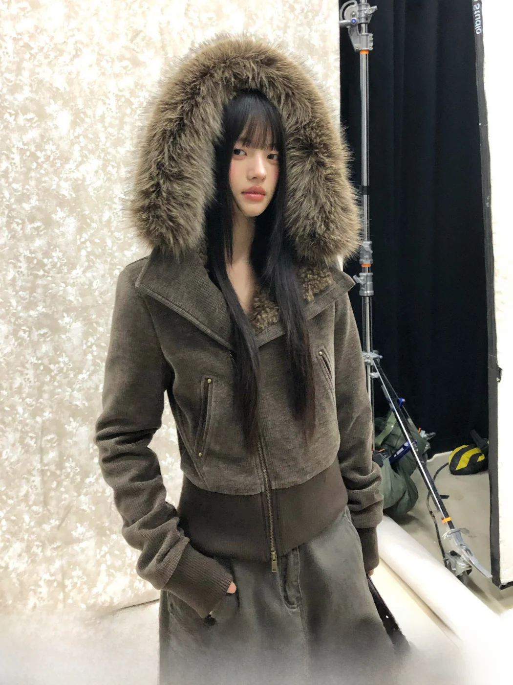 MOXI Retro Bouclé Sweatirt Jaet Casual Sle Thiened Breadth Waist ort Coat for Women Daily Wear Warmth Assurance
MOXI Retro Bouclé Sweatirt Jaet Casual Sle Thiened Breadth Waist ort Coat for Women Daily Wear Warmth Assurance