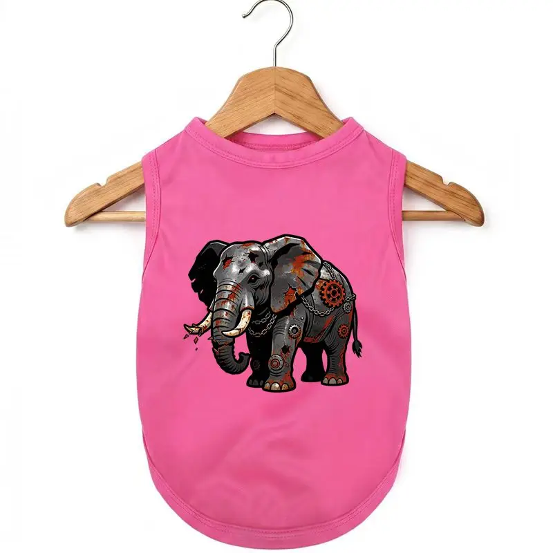 Steampunk Elephant Dog Vest Summer Breathable Puppy Tank Top
Steampunk Elephant Dog Vest Summer Breathable Puppy Tank Top