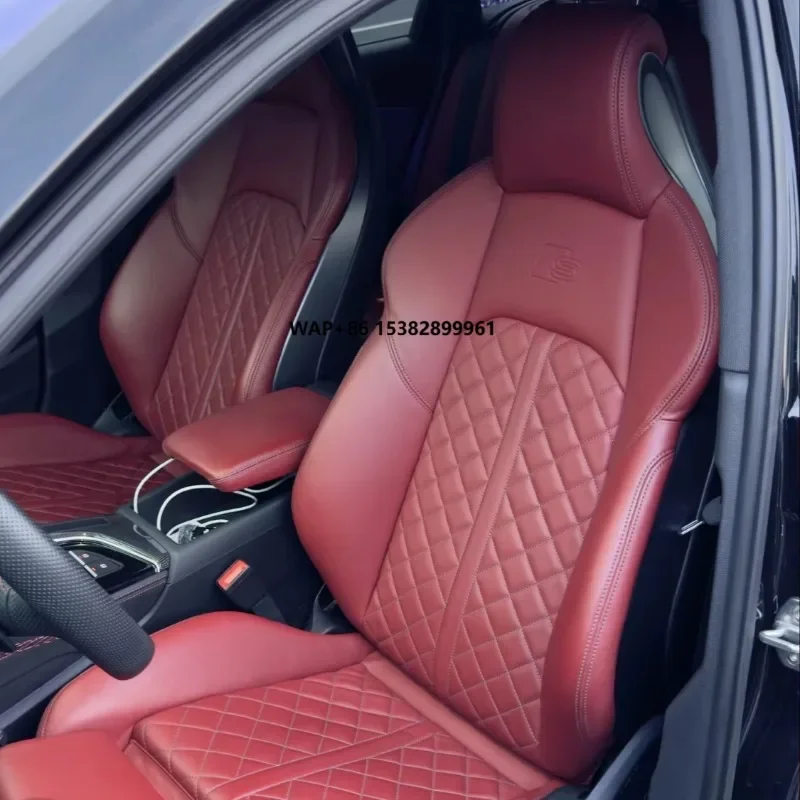 Upgraded S4 S5 Sports Seat Cushion Kit & Luxury Customized Leather Racing Covers for A4 A5 B9 2017-2024
Upgraded S4 S5 Sports Seat Cushion Kit & Luxury Customized Leather Racing Covers for A4 A5 B9 2017-2024