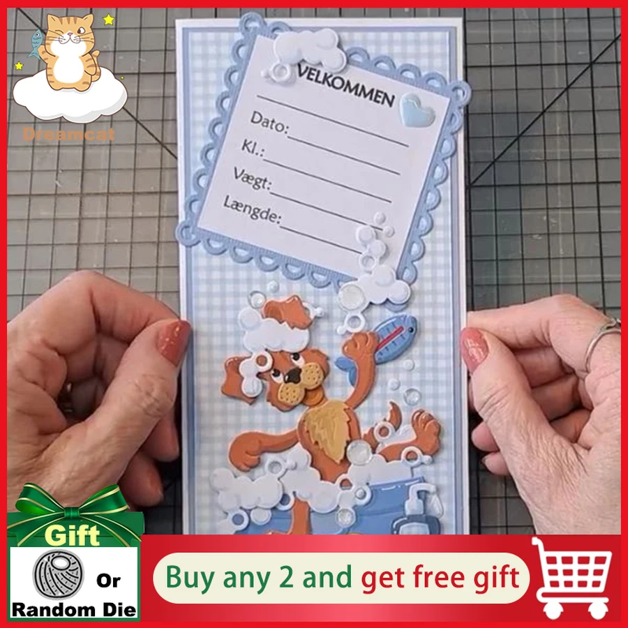 Новое поступление 2024, Товары для ванной комнаты, детские металлические Вырубные штампы для ванной, украшения «сделай сам», скрапбукинг, бумажные крафтовые штампы, трафареты для тиснения
Новое поступление 2024, Товары для ванной комнаты, детские металлические Вырубные штампы для ванной, украшения «сделай сам», скрапбукинг, бумажные крафтовые штампы, трафареты для тиснения