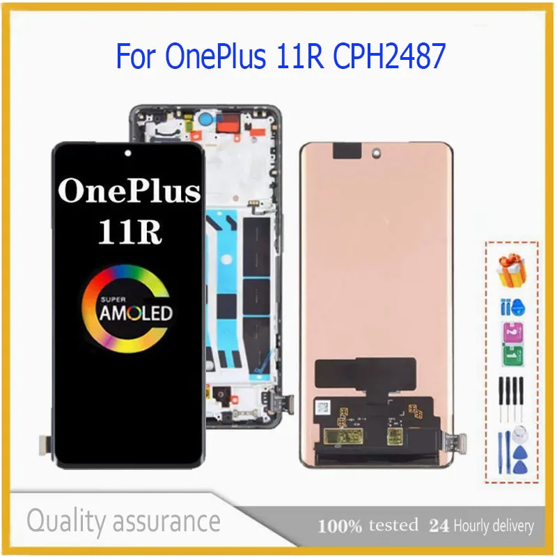 For OnePlus 11R Original CPH2487 LCD Display Screen Touch Panel Digitizer For Oneplus Ace 2 PHK110 LCD Display Replacement
For OnePlus 11R Original CPH2487 LCD Display Screen Touch Panel Digitizer For Oneplus Ace 2 PHK110 LCD Display Replacement