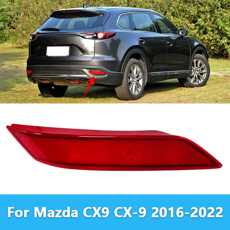 For Mazda CX9 CX-9 2016-2022 Rear Bumper Red Reflector Bumper Reflector Cap
For Mazda CX9 CX-9 2016-2022 Rear Bumper Red Reflector Bumper Reflector Cap