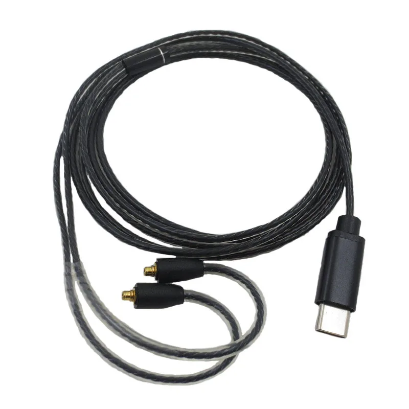 MMCX Type-C Audio Cable Headphone Cord For Shure SE215/SE315/SE425/SE535/SE846 For AUDIOSENSE TK200/ T100 Earphone Accessory
MMCX Type-C Audio Cable Headphone Cord For Shure SE215/SE315/SE425/SE535/SE846 For AUDIOSENSE TK200/ T100 Earphone Accessory