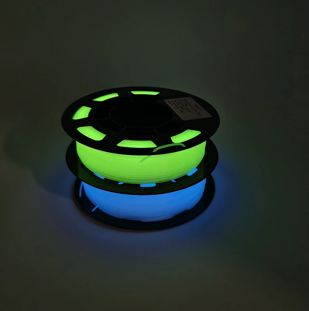 Luminous PLA Filament 1.75mm 200g Glow in the Dark Plastic 3D Printing Materials High Quality Wholesale Green/Blue Color
Luminous PLA Filament 1.75mm 200g Glow in the Dark Plastic 3D Printing Materials High Quality Wholesale Green/Blue Color