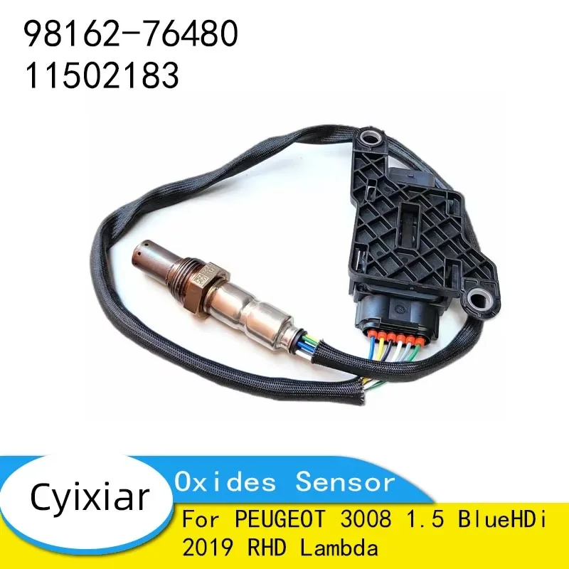 Nox Sensor Nitrogen Oxides Sensor for PEUGEOT 3008 1.5 BlueHDi 2019 RHD Lambda Oxygen NOX Sensor 9816276480 98162-76480 11502183 
Nox Sensor Nitrogen Oxides Sensor for PEUGEOT 3008 1.5 BlueHDi 2019 RHD Lambda Oxygen NOX Sensor 9816276480 98162-76480 11502183