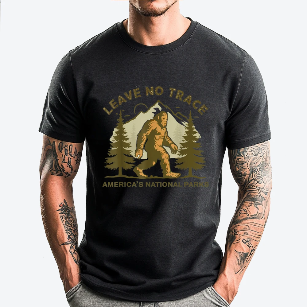 Leave No Trace America National Parks Big Foot Mens Korean Fashion Men Long Sleeve Tee Family
Leave No Trace America National Parks Big Foot Mens Korean Fashion Men Long Sleeve Tee Family
