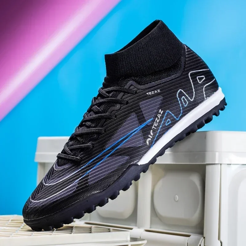 New Men Football Field Boots Indoor Society Original Training Studded Fast Soccer Cleats Non Slip Professional Football Shoes
New Men Football Field Boots Indoor Society Original Training Studded Fast Soccer Cleats Non Slip Professional Football Shoes