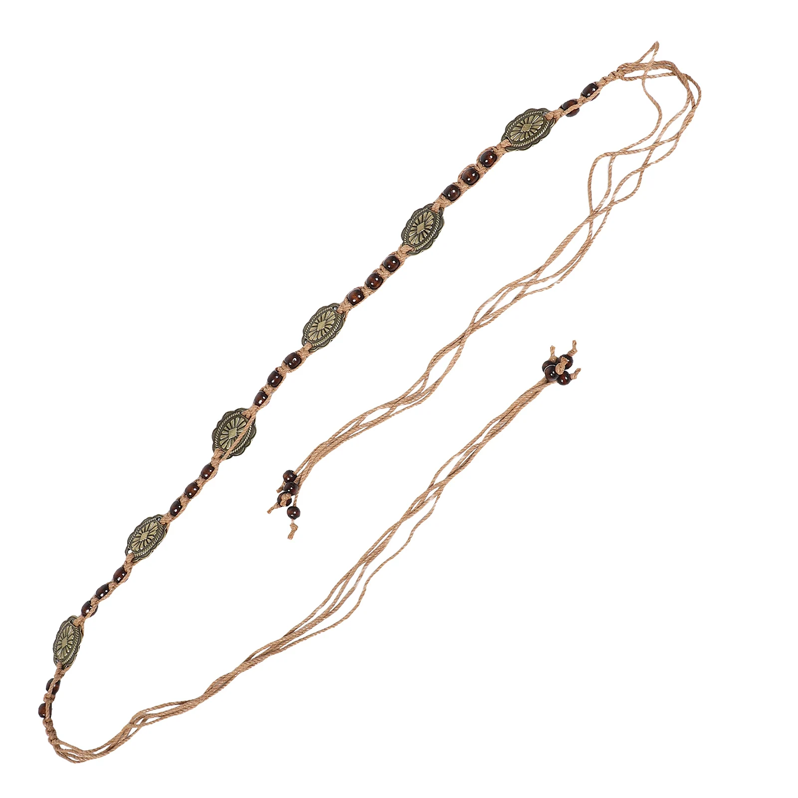 Boho Belt Rope for Dresses Western Style Skirts Waist Belts Zinc Alloy Braid Women's
Boho Belt Rope for Dresses Western Style Skirts Waist Belts Zinc Alloy Braid Women's