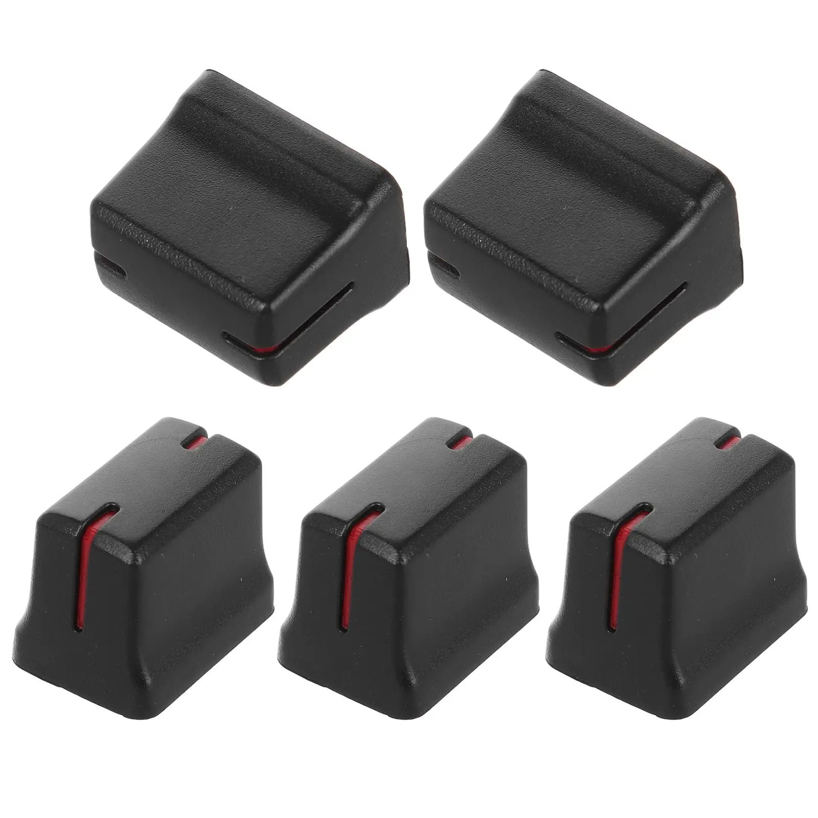 5 Pcs Potentiometer Cap Mixer Slider Caps Console Knobs for Replacement Accessories
5 Pcs Potentiometer Cap Mixer Slider Caps Console Knobs for Replacement Accessories