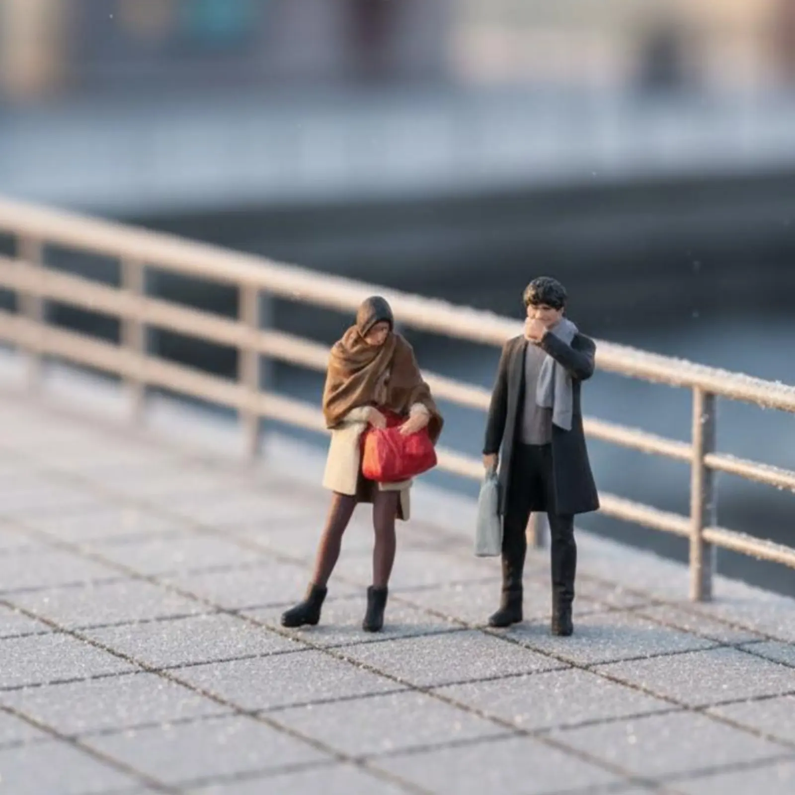 2 Pieces Warm Winter Attire Doll Set Realistic Design Resin Model People Small Human Models Highly Detailed
2 Pieces Warm Winter Attire Doll Set Realistic Design Resin Model People Small Human Models Highly Detailed