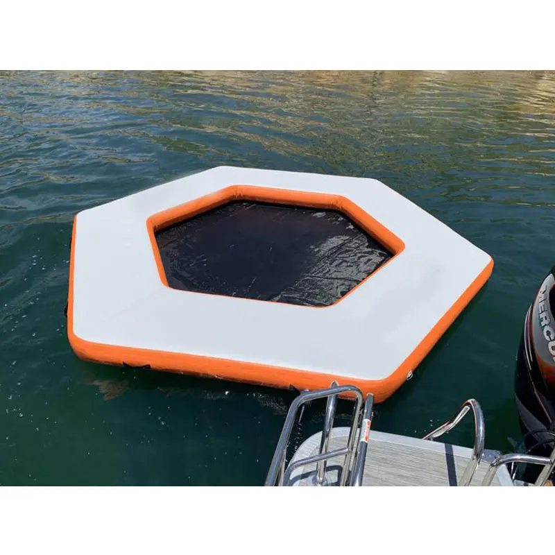 Drop Stitch Floating Pontoon Fishing Dock Inflatable Hexagonal Platform Sea Island With Net
Drop Stitch Floating Pontoon Fishing Dock Inflatable Hexagonal Platform Sea Island With Net