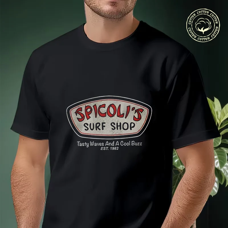 Men T-shirt High Quality Funny Cotton Motorcycle Spicoli'S Surf Shop Casual Cool Loose O-neck Male For Tees
Men T-shirt High Quality Funny Cotton Motorcycle Spicoli'S Surf Shop Casual Cool Loose O-neck Male For Tees