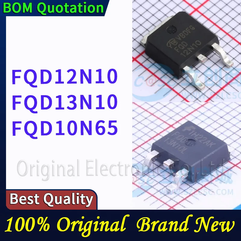 5 шт./лот FQD12N10 FQD13N10 FQD10N65 В наличии Оригинальные высококачественные
5 шт./лот FQD12N10 FQD13N10 FQD10N65 В наличии Оригинальные высококачественные