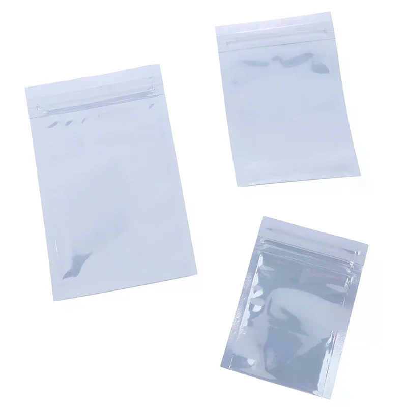 100Pcs Antistatic Storage Bag Bags Resealable Pouch for Package
100Pcs Antistatic Storage Bag Bags Resealable Pouch for Package