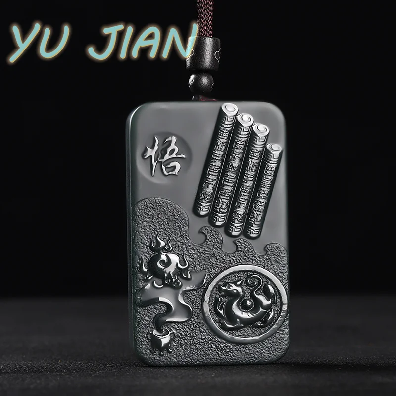 7A Hetian Green Jadeite High Grade Pendants Natural Real Jade BEADS Chain Necklace Cecklace Brand Lucky Men Women FINE Jewelry
7A Hetian Green Jadeite High Grade Pendants Natural Real Jade BEADS Chain Necklace Cecklace Brand Lucky Men Women FINE Jewelry