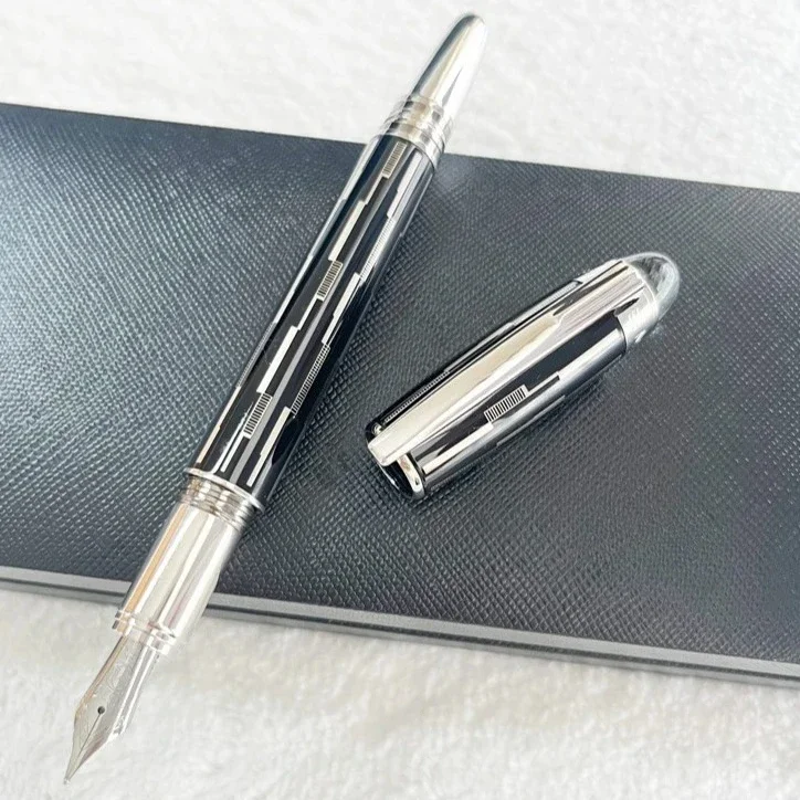 MB Limited Edition Black Resin Chessboard Pen Crystal Star Rollerball Gel Unique Office Series Code NDL33966L
MB Limited Edition Black Resin Chessboard Pen Crystal Star Rollerball Gel Unique Office Series Code NDL33966L