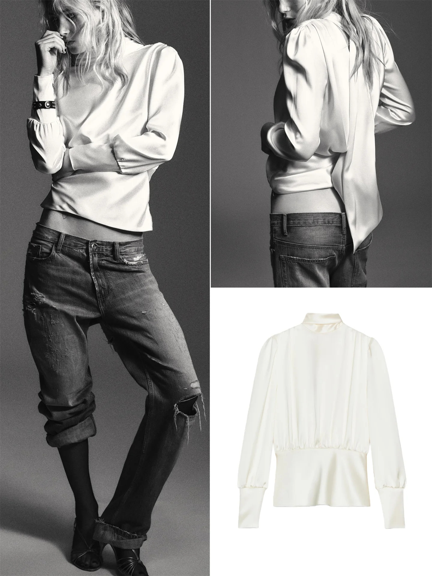 Silk Satin Feel Knot Design irt Women's Faion Simple Sle New Winter irt Loose Fit Long Sve Youth Casual
Silk Satin Feel Knot Design irt Women's Faion Simple Sle New Winter irt Loose Fit Long Sve Youth Casual