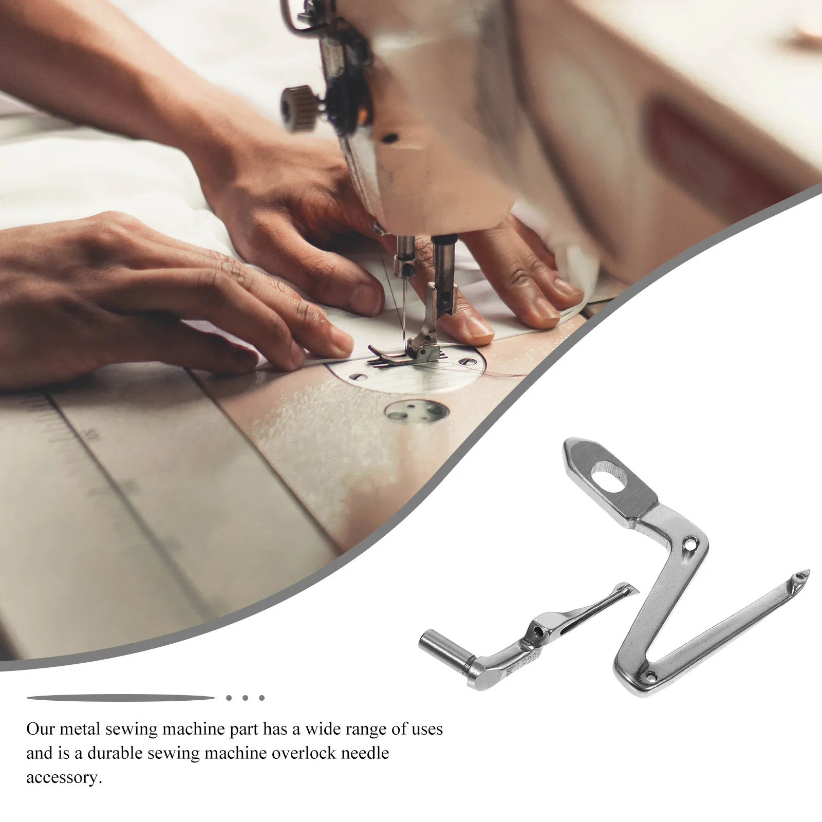 Lower Looper Sewing Machine Metal Overlock Needle Craft Diy Knitting Accessory Household Replacement Lower Looper Part
Lower Looper Sewing Machine Metal Overlock Needle Craft Diy Knitting Accessory Household Replacement Lower Looper Part