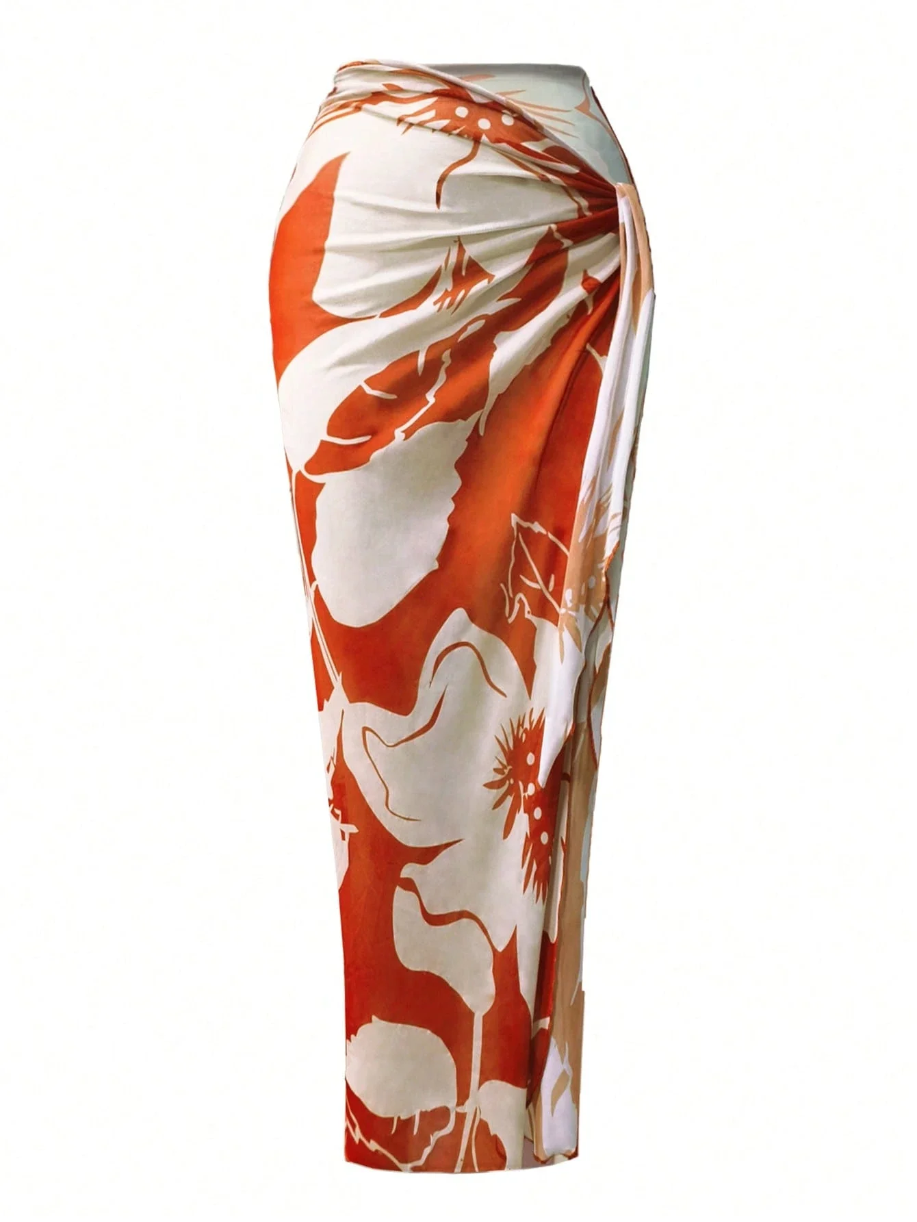 Women One-Piece Ruched Monokini With Printed Sarong Set
Women One-Piece Ruched Monokini With Printed Sarong Set