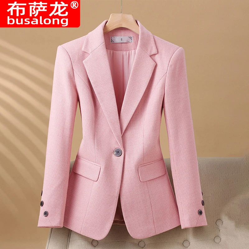 New BusaronbusalongWomen's Long-Sleeved Professional Blazer Formal Wear Women's Jacket Workwear8886
New BusaronbusalongWomen's Long-Sleeved Professional Blazer Formal Wear Women's Jacket Workwear8886