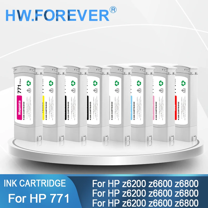 For HP 771 Compatible Ink Cartridge Full With Latex Ink Stable Chip For HP DesignJet Z6200 Z6600 Z6800 Printer Ink Cartridge
For HP 771 Compatible Ink Cartridge Full With Latex Ink Stable Chip For HP DesignJet Z6200 Z6600 Z6800 Printer Ink Cartridge
