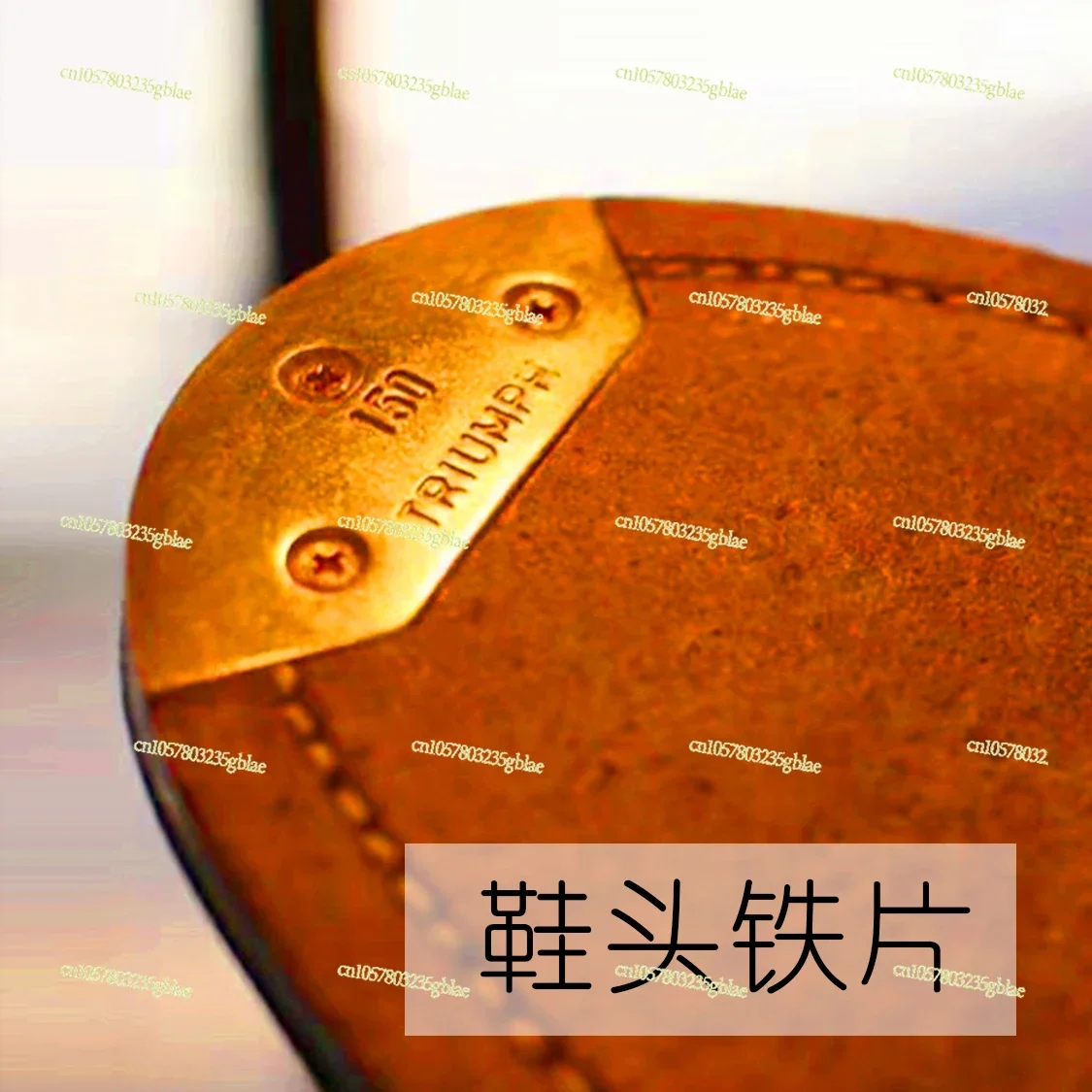 Handmade Handmade Shoes with Copper Sheet Metal Sheet on The Sole, Wear-resistant Iron Shoe Head Iron Sheet Forefoot Metal
Handmade Handmade Shoes with Copper Sheet Metal Sheet on The Sole, Wear-resistant Iron Shoe Head Iron Sheet Forefoot Metal
