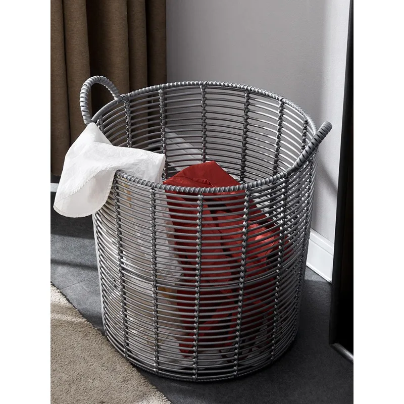 Handwoven Large Capacity Waterproof Laundry Basket, Portable Clothes Hamper with Handles, Durable Storage Bin for Bathroom
Handwoven Large Capacity Waterproof Laundry Basket, Portable Clothes Hamper with Handles, Durable Storage Bin for Bathroom
