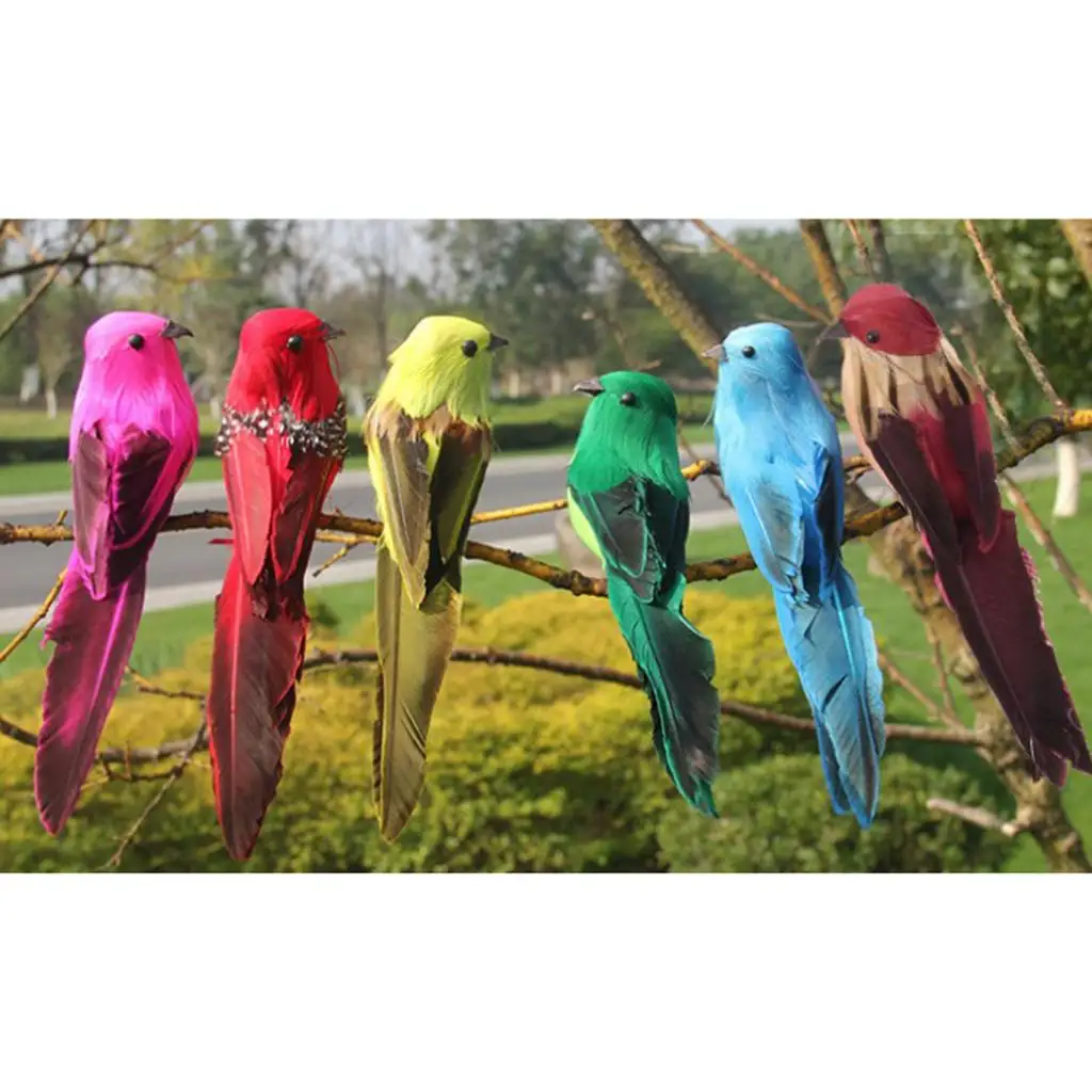 Artificial Feather Bird Birds Simulation Decorative Bird Animal Craft Ornaments for Garden Backyard Decoration
Artificial Feather Bird Birds Simulation Decorative Bird Animal Craft Ornaments for Garden Backyard Decoration