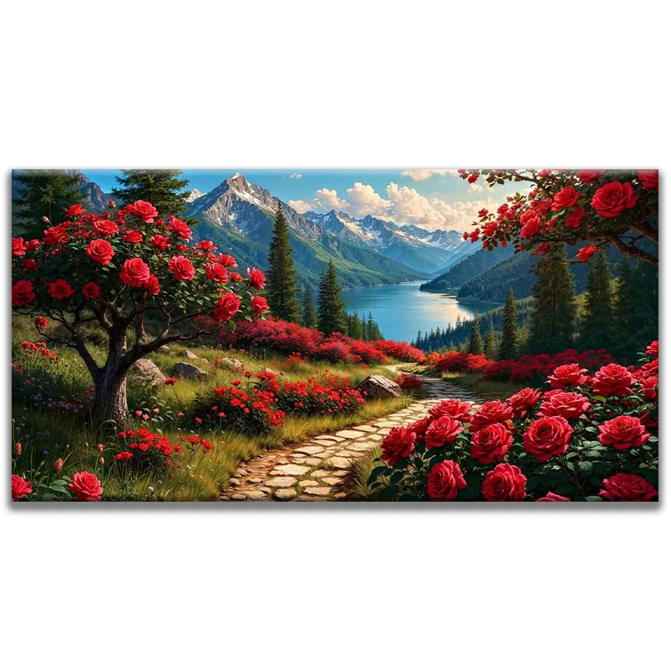 5D DIY Diamond Mosaic Diamond Painting Landscape Embroidery Square Round Rhinestone Handmade Cross Stitch Home Decoration Gift
5D DIY Diamond Mosaic Diamond Painting Landscape Embroidery Square Round Rhinestone Handmade Cross Stitch Home Decoration Gift